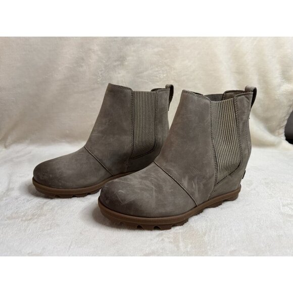 SOREL Women’s Joan of Arctic Wedge II Chelsea Sz 10 EXCELLENT - Picture 2 of 10